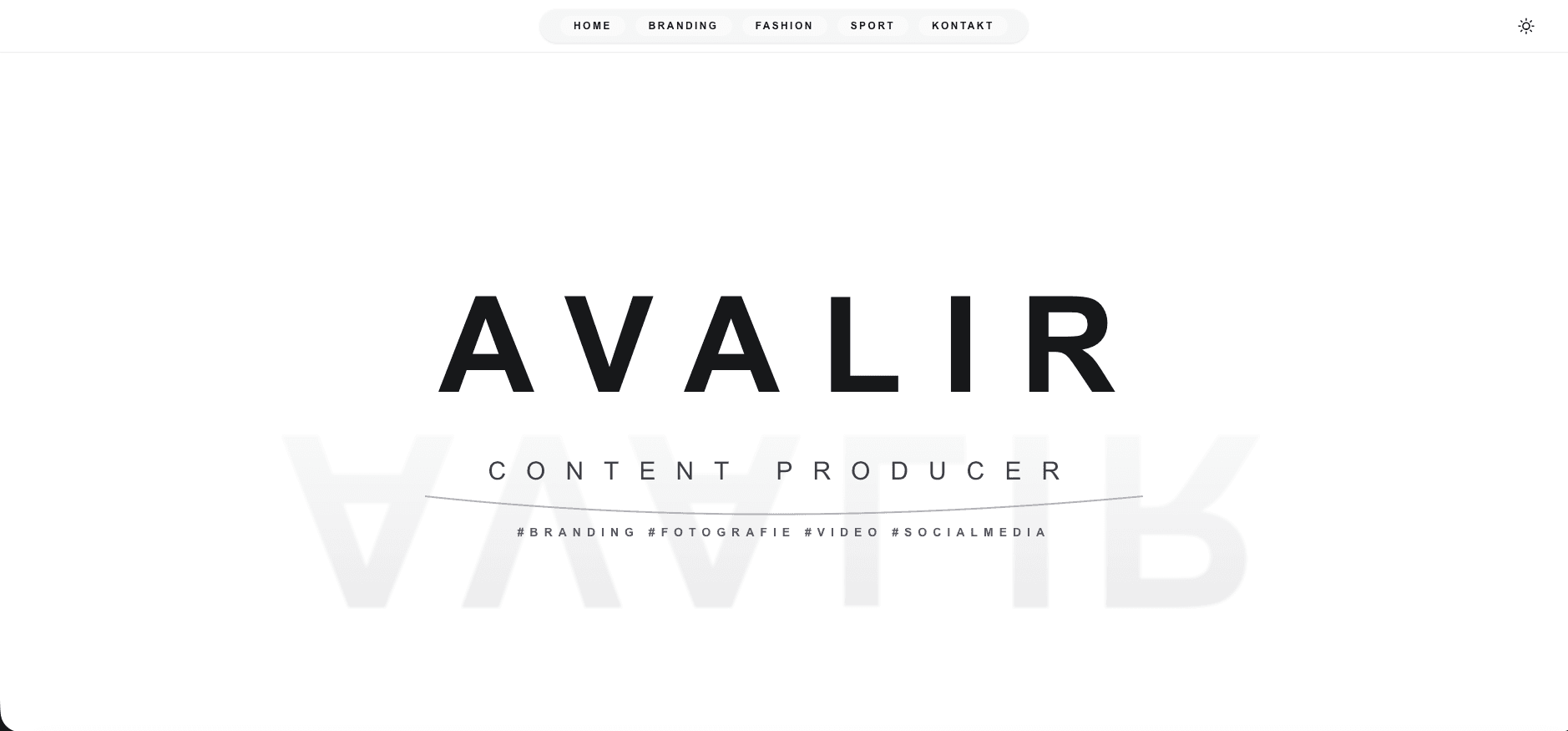 Avalir Content Producer Vorschau